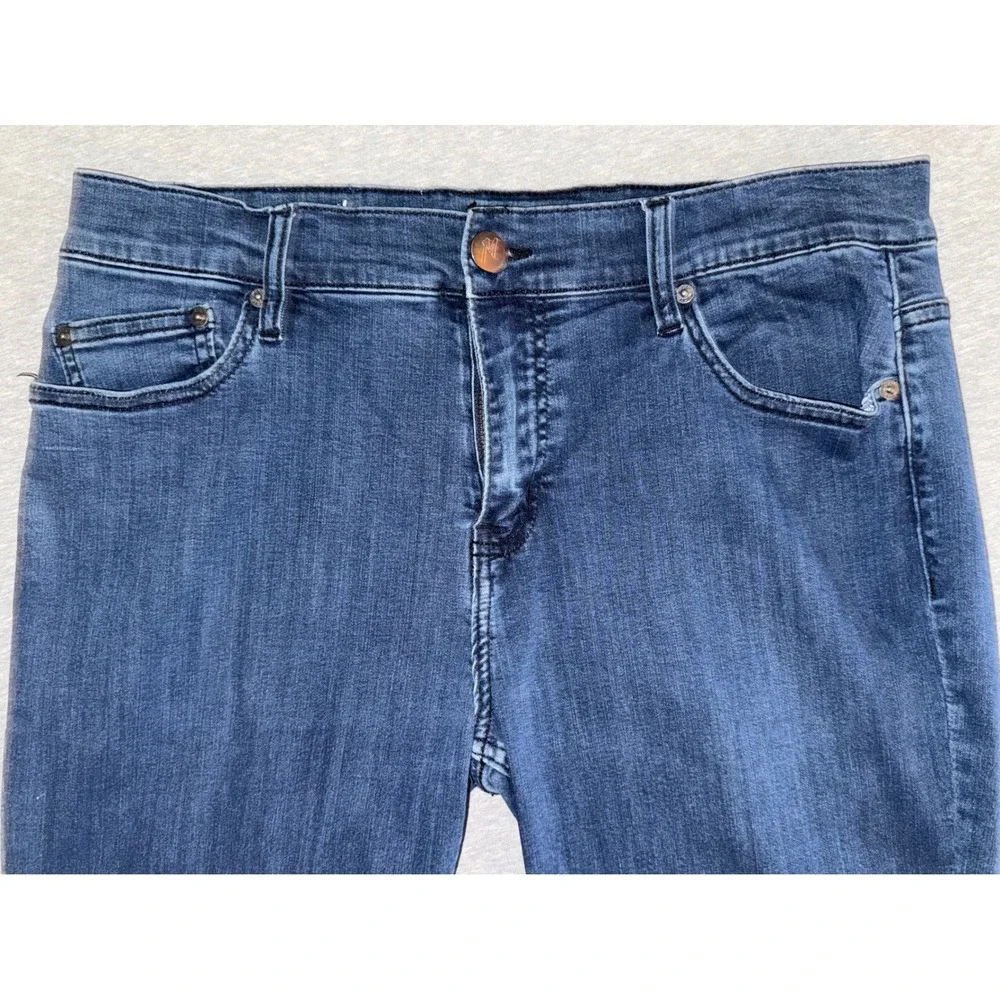 Mugsy Mens Studio Blues Slim Stretchy Jeans Size 35x30 Buttery Soft Streetwear